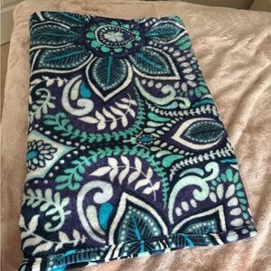 Blue and green Vera Bradley Blanket 50x80